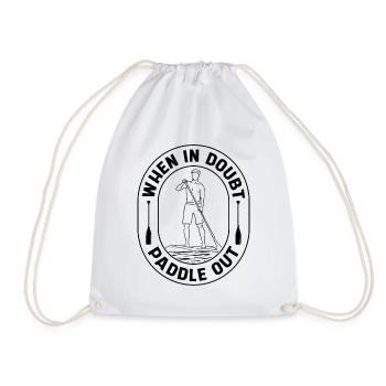 En cas de doute Paddle Sports nautiques Paddle Boarder - Sac de sport léger - blanc - Devant