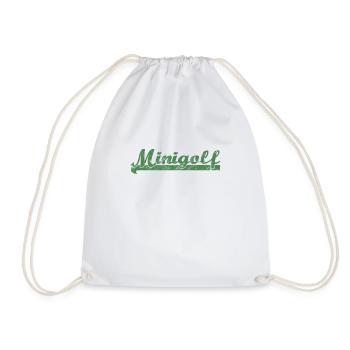 Golf miniature - Sac de sport léger - blanc - Devant