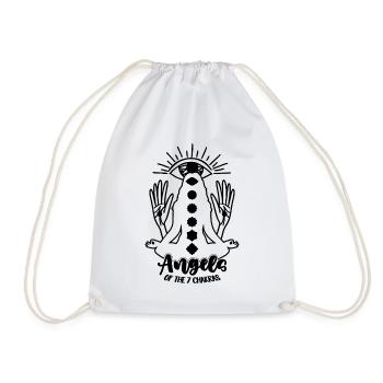 Anges Des 7 Chakras Méditation Reiki Maître - Sac de sport léger - blanc - Devant