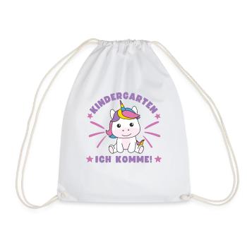 Kindergarten Ich Komme! - Turnbeutel - Weiß - Vorne