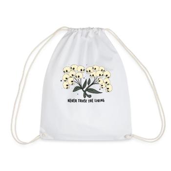 Design vintage d’Halloween « Never Trust The Living » - Sac de sport léger - blanc - Devant