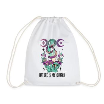 Magical Halloween design for witch lovers - Drawstring Bag - white - Front