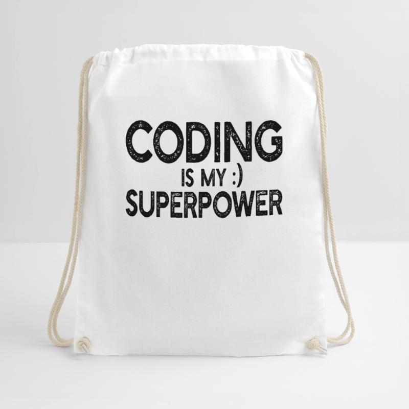 Computer Programmer - Coding is my superpower Turnbeutel