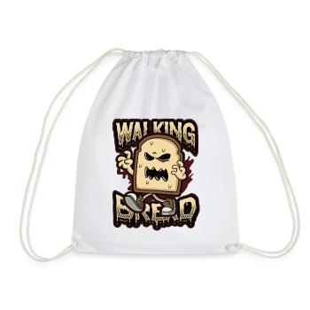 Walking Bread, drôle de costume d’Halloween - Sac de sport léger - blanc - Devant