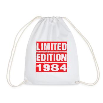 Edition Limitée 1984 Anniversaire 1984 Vintage Rétro - Sac de sport léger - blanc - Devant