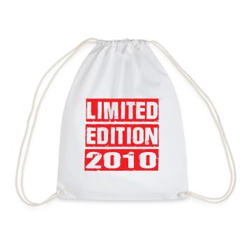 Edition Limitée 2010 Anniversaire 2010 Vintage Rétro - Sac de sport léger - blanc - Devant