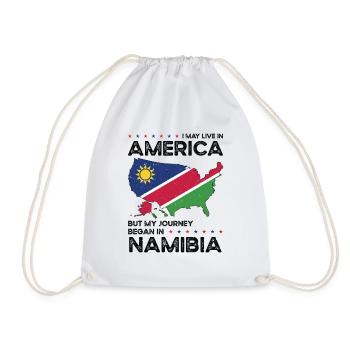 Namibie American Patriot USA Grown - Sac de sport léger - blanc - Devant