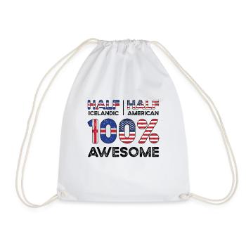 Icelandic American Patriot USA Grown - Sac de sport léger - blanc - Devant