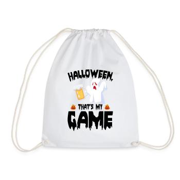 Halloween That's My Game - Halloween Party Hallowe - Drawstring Bag - white - Front