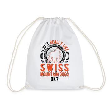 J’aime bien les bouviers suisses - Sac de sport léger - blanc - Devant