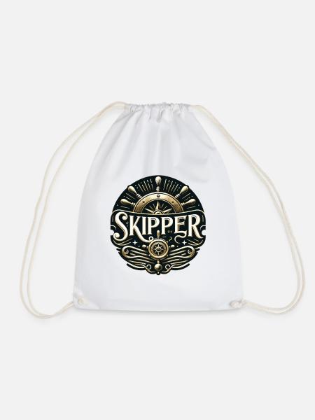 Skipper - Turnbeutel - Weiß