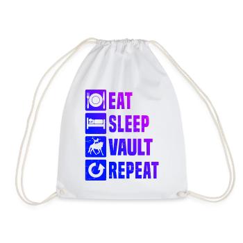 Body Control Athletic Discipline - Drawstring Bag - white - Front