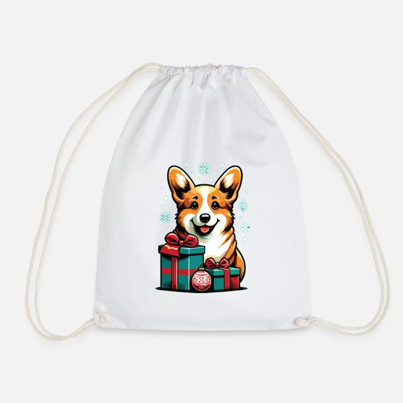 Corgi Corgi Hund Corgis Corgi Walisische Corgis - Turnbeutel - Weiß
