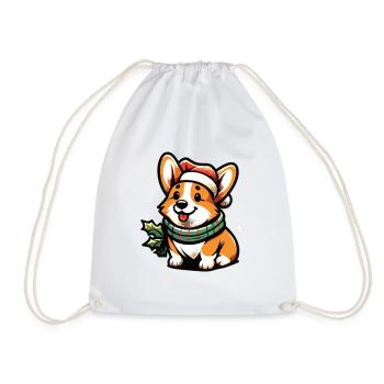 Corgi Corgi Chien Corgi Corgi Welsh Corgi - Sac de sport léger - blanc - Devant