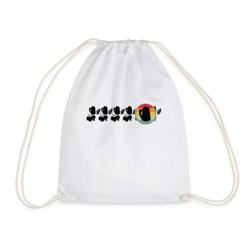 Home Brewing Craft Beer Hops Beer Enthusiast - Drawstring Bag - white - Front