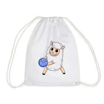 Mouton de volley-ball - Sac de sport léger - blanc - Devant