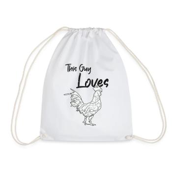 Gay Pride LGBTQ LGBT Bisexual - Drawstring Bag - white - Front