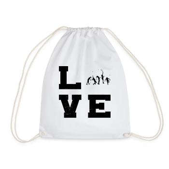 Tennis Tennis Tennis Men Play Tennis - Drawstring Bag - white - Front