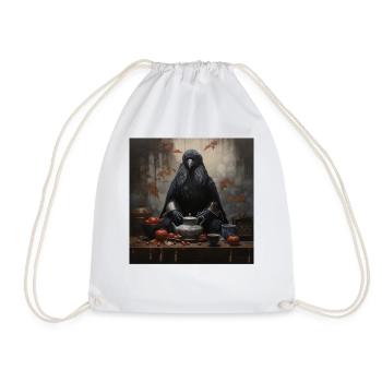 Art japonais Gravure sur bois japonaise Art Print thé - Sac de sport léger - blanc - Devant