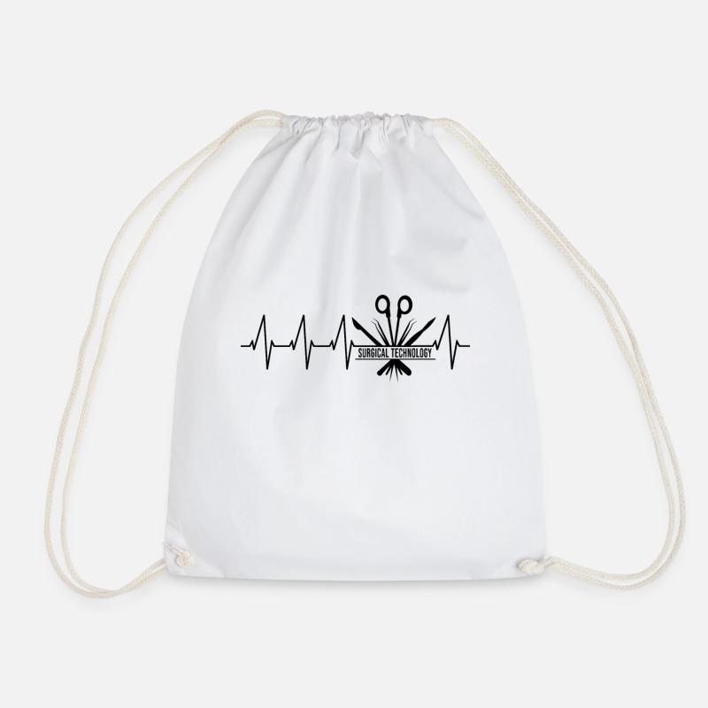Chirurgien assistant chirurgical et technique - Sac de sport léger - blanc