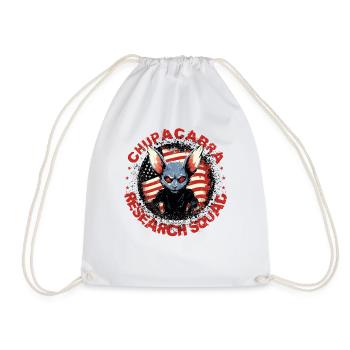 Cryptozoologistes Chupacabra Créatures Drôle - Sac de sport léger - blanc - Devant