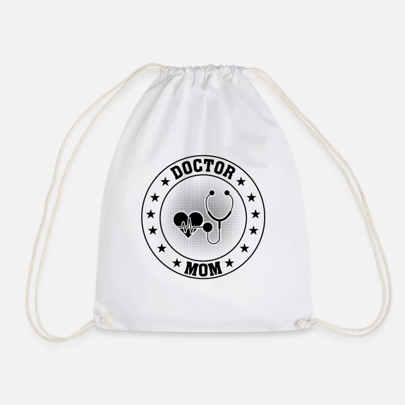 Docteur Maman - Sac de sport léger - blanc