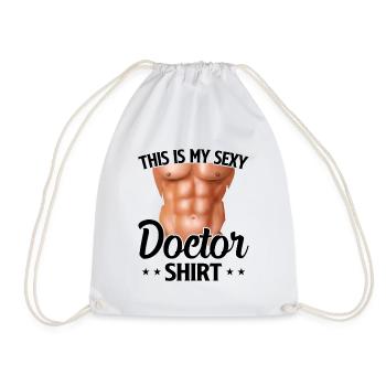 C’est ma chemise de médecin sexy docteur drôle - Sac de sport léger - blanc - Devant