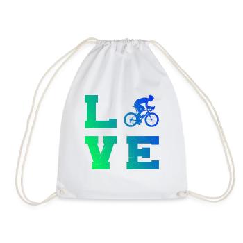Vélo de route Hommes Vélo de route Vélo de route Vélo de route - Sac de sport léger - blanc - Devant