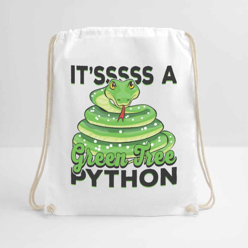 c’est un python arborescent vert Sac de sport léger