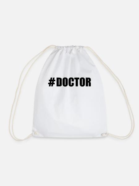 #Doctor - Turnbeutel - Weiß