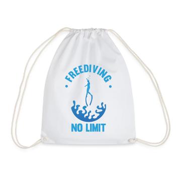 Plongée, Apnée Plongée, Apnée No Limit Apnée Apnée - Sac de sport léger - blanc - Devant