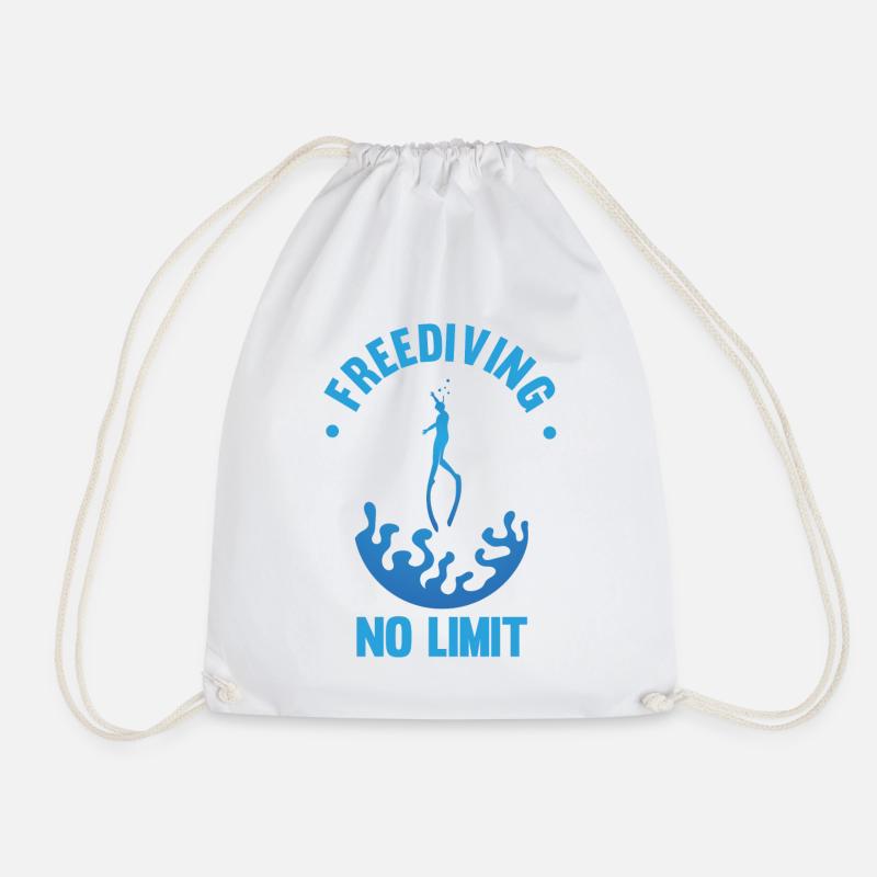Plongée, Apnée Plongée, Apnée No Limit Apnée Apnée - Sac de sport léger - blanc