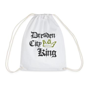Dresden City King - Turnbeutel - Weiß - Vorne