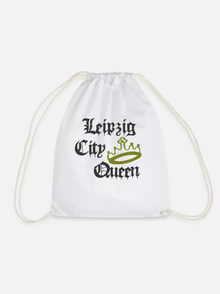 Leipzig City Queen - Turnbeutel - Weiß