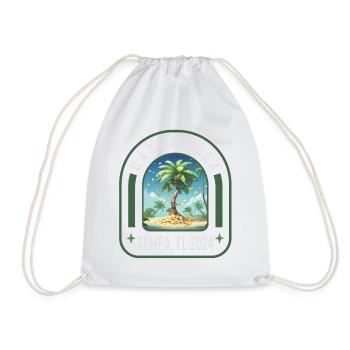 Gasparilla 2024 Coin Palm Tampa FL - Sac de sport léger - blanc - Devant