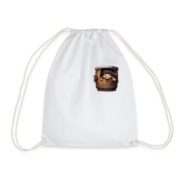 La vie de pirate pour moi humoristique Gasparilla Pocket T - Sac de sport léger - blanc - Devant