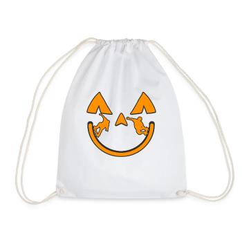 Skateboard Skater Ramp Skateboarding - Drawstring Bag - white - Front