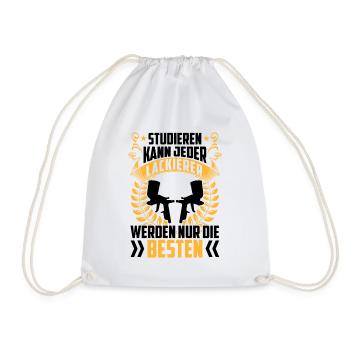 Vehicle Painters The Best Become Car Painters - Drawstring Bag - white - Front