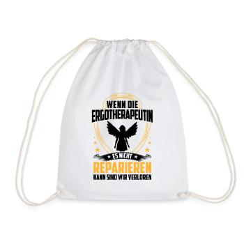 L’ergothérapeute ne répare pas l’ergothérapie - Sac de sport léger - blanc - Devant