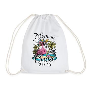 Croisière Maman 2024 - Sac de sport léger - blanc - Devant