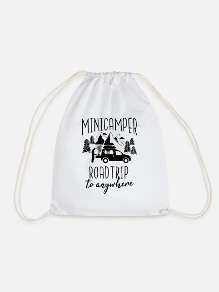 Minicamper ROADTRIP Camping-Camper Microcamper - Turnbeutel - Weiß