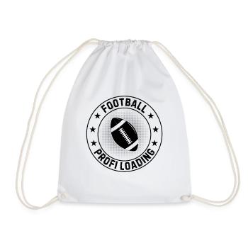 Football Pro Loading - Joueur de football américain - Sac de sport léger - blanc - Devant