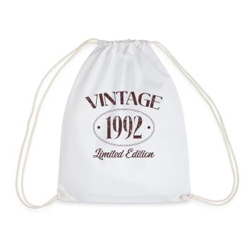 Millésime 1992 édition limitée anniversaire 1992 - Sac de sport léger - blanc - Devant