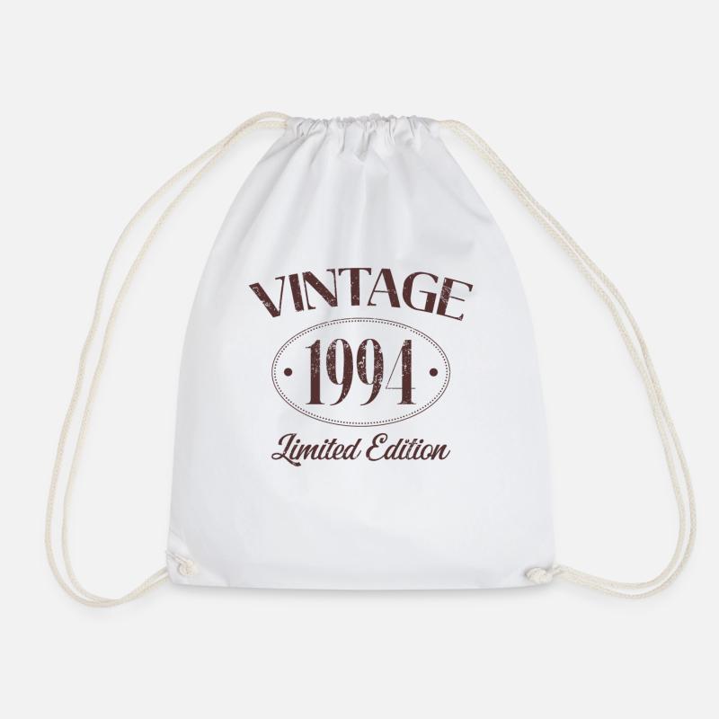 Vintage 1994 Limited Edition Geburtstag 1994 - Turnbeutel - Weiß