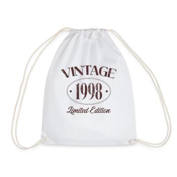 Millésime 1998 Édition Limitée Anniversaire 1998 - Sac de sport léger - blanc - Devant