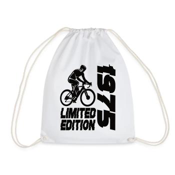 Limited Edition 1975 Limited Edition Fahrrad - Turnbeutel - Weiß - Vorne