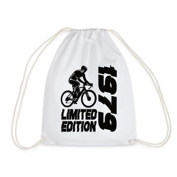 Limited Edition 1979 Limited Edition Bicycle - Drawstring Bag - white - Front