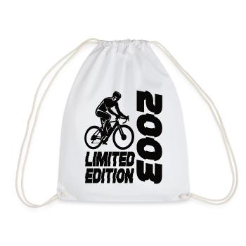 Limited Edition 2003 Limited Edition Bicycle - Drawstring Bag - white - Front