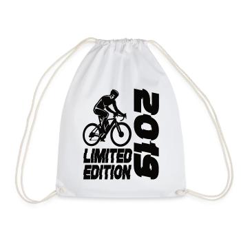 Limited Edition 2019 Limited Edition Fahrrad - Turnbeutel - Weiß - Vorne
