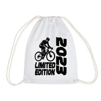 Limited Edition 2023 Limited Edition Fahrrad - Turnbeutel - Weiß - Vorne